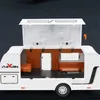 Diecast modelauto's 1/32 legering trailer RV Truck Model Die Cast Metal Entertainment Off-road voertuig Camping Voertuig Model geluid en lichte kinderen speelgoedgeschenken WX WX