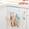 Kitchen Storage 1/2/3PCS Plastic Hanging Holder Towel Rack Multifunction Cupboard Cabinet Door Back Accessories Home Organizer