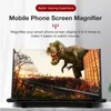 18 inch 3D -schermversterker Mobiele telefoon Scherm Video vergroten voor smartphone vergrote scherm Telefoon Stand Bracket LCD -schermen