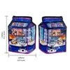 Special Shape Mylar Bags 3.5G Holographic Die Cut Cartoon Ziplock Package Colorful Package Aluminium Foil Laser Zipper