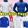 24 25 Benzema Mbappe Griezmann Soccer Jerseys French Kante Pogba Zidane Giroud Matuidi Kimpembe Varane Pavaroシャツ