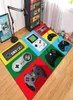 Cartoon Tapete Gamer Area Rugs Antislip lavável tapetes para a sala de estar Bedroom Kid tocando tapetes 100x150cm Ranta de quarto 2108086401