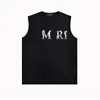 Mens designer Summer Tank tops trendy brand sleeveless t shirts Oversize Breathable Sleeveless Vest Loose Cotton Tops ZJBAM144 Tjiman text printed vest size S-XXL