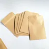 3 Seal lateral Metallized Kraft Papel Saco reclosável Sacos de embalagem de alimentos lacrados de alumínio