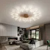 Lights Personality Bedroom LED Chandelier Deco Spiral Fireworks Living Ceiling 0209 Lamps Room Light Nordic Lamp Designer Fixture Penda Cacn