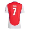 23 24 25 Smith Rowe Saka Sakcer Jerseys Fans Player Martinelli 2023 2024 Football Shirt Men Kit odegaard nketiah G.jesus Zinchenko saliba rice hwhiteout