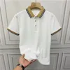 5A Designer Mens Polo Shirts Summer Polos Tops Borduurwerk Men T Shirts Classic Shirt Unisex High Street Casual Top Tees Asian S-3XL