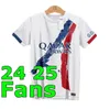 24 25 Maillot de Foot Mbappe Soccer Jerseys Kolo Muani O.Dembele ASENSIO HAKIMI UGARTE FOOTBALL Shirt 23 24 Homme Enfants Men Kids Kit Lee Kang en troisième à l'extérieur