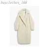 معطف الخندق في منتصف الطول للسيدات Maxmaras Wool Blend Coat Italian Brand Women Luxury Coat عالي الجودة Cashmere Coat Nxyf