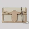 Designväskor axelväskor tygsäska lyxiga axelpåsar kedja påse brun plånbok kvinna designers lyxväskor
