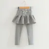 2022 Neues Herbst-Baby-Girl-Rock-Bein-Tutu-Rockhose für Mädchen Kinderkleidung L2405