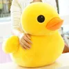 Kawaii Big Yellow Duck Mini Plush Dolls Toy Śliczne miękkie kreskówki nadziewane zwierzęce zabawki urodzinowe dla dzieci dzieci