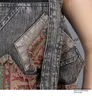 Kvinnors byxor 2st sommarbrett ben set kvinnor blommigt tryck denim camis tank tops kinesisk stil tryck golvlängd lång byxor kit
