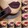 Pudaier Nude Matte Liquid Lipsticks étanche à lèvres longue durée durable