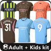 2024 2025 De Bruyne Haaland Doku Soccer Jerseys Foden Grealish Mahrez Mans Cities Football Shert Bernardo Phillips Rodrigo 24 25