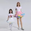 Weelderige kleine babymeisjes tutu rok voor kinderen kinderen gezwollen tule rokken voor meisje geboren feest prinses meisje kleding 1-15 jaar 240514