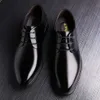 الموضة اتجاه نبيل كبير الحجم عالي الجودة أحذية جلدية إيطالية الزفاف أوكسفورد للرجال الرسميين للرجال الفاخرة 459B مال
