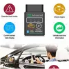 Teşhis Araçları Bluetooth Araba Tarayıcı Aracı OBD ELM327 V2.1 Gelişmiş MOBDII OBD2 Adaptör Yolu Kontrol Motor Kodu Okuyucu Bırakma Teslimat AU OTF1Z