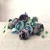 Dekorativa blommor Peony Bouquet Multi Color Beautiful Charmig förtjusande konstgjorda Party Wedding Home Flower