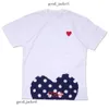 CDGS Shirt Play Designer Mens T-shirt japonais Red Love Womens Commes Complete Label Tshirt Polo Des Badge Garcons Cotton broderie CDGS HOODIE 205