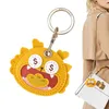 Party Favor Year Access Card Cover Creative Dragon Shape PU Leather Key Ring IC Elevator Protection Gift