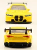 Modèles Diecast Cars 1/64 BMW M4 GT3 Toy Car 1/64 Racing 3 pouces Mini Modèle Free Wheel Die Die Casting Metal Series Childrens Gift WX
