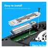 Fans Coolings Computer Nvme Solid State Drive Radiator M.2 Ssd Heat Sink Aluminum Alloy Designed Large Power Heatsink For Ps5 Dedicate Otjsb