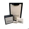 Smyckeslådor Box Bag Packaging Display Solglasögon Drop Delivery Packing DHNZ5