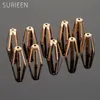 Surieen Universal 10pcs mässing Golf Adapter Spacer Shims Fit 0,335 0,350 golfsaxlar Shim Adapter Golfing Club Shafts Tillbehör 240516