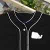 Xinxinbuy Men Designer Tee T Shirt 2024 Włoch List Emboss Jacquard Denim Shirt Short Sleeve Bawełny Kobiety Czarny biały niebieski S-XL