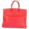 AA Briddkin Top Luxury Designer Totes Bag Stylish Trend Shoulder Bag 65213 Red Skipper Leather 35 Bag Womens Handbag