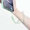 Силиконовые ремешки запястья шнуры мобильные телефоны Симпатичный ремешок для ремня для мобильного телефона Клавицы камеры шнур