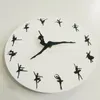Wandklokken joid'art acryl ballet horloge Europe portret horloge digitale klok home decor voor woonkamerstickers