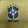 Homens+crianças de manga longa Brasilis Soccer Jerseys 2024 Paqueta Coutinho Firmino Brasil 24 25 Neymar Jr Vini Silva Dani Alves Pele Home Away Fãs Jogador de fãs