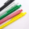 Plastic Simple Side Jump Ballpoint Pen Pr Triangle Gift Advertising Can