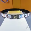 Mirror Quality Designer Belts 38mm Reversible Painted Dots Waist Belt 80-125cm Genuine Leather Belt For Men Women With Dust Bag Box