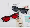 20st/Lot Cat Eye Solglasögon Kvinnor Vintage Brand Designer Sun Glasögon Små ramar Skuggor Retro Ladies Cateye Sunglass UV375