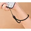 Lederen string korte grip lanyard mobiele telefoon riem voor USB Flash Drive sleutelhanger ID badge houder diy hang touw mobiele riemen