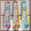 halsdukar designer kvinnor silkes halsduk samling ny väska halsduk bindande väska band dekorativt handtag silkesband halsduk