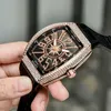 2024 is de favoriete Full Sky Star Diamond Watch Mens Mechanical R Top tien merken Miller FM Frank Muller