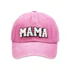 Summer Child Parent Letter MAMA MINI Baseball Cap Sun Hat for Mother and Baby 240516