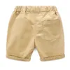 Шорты de peach new Childrens Casual Shorts Summer Solid Cotton Mabd Girls Lake Beach Shorts детская одежда 2-8 лет D240516