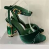 Band Strappy Cross Woman Sandals Ankel Veet Diamond Heel Summer Shoes Juvelerade höga klackar Rhinestone Party Women 50 S D DD56 56