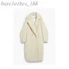 Krajowy płaszcz o średniej długości Maxmaras wełniany płaszcz włoska marka luksusowa damska wysokiej jakości kaszmirowy płaszcz nxyf