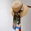 Designer Silk Scarf For Women Scarves Slicker Små halsdukar Kvinna Versatil Autumn and Winter Style New Style Shirt