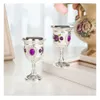 Wine Liquor Goblet Glasses Alloy European Beer Cup 10oz Shot Glass Home Decorations Party Cadeau 0413