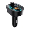 Nouvelle voiture PD Port MP3 Bluetooth Player atmosphère Light Light Fast Charging Car Bluetooth Handles Lithy Music Playback BT24