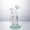 Paladin886 GB150 cirka 7,87 tum höjd glas vatten bong dab rigg rökrör 14 mm manlig kupol glas skål återvinna luftflödet bubbler bongs