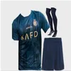 23 24 Al NASSR FC Maglie da calcio Shirt in trasferta Terzo quarta uniforme del kit per bambini Ronaldo 2023New Home CR7 CR7 Boysmartinez Arabia Saudita