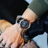 Twaalf ronde tafel ridder kwarts horloge heren beroemd merk authentieke wormgat concept sport luxe trend